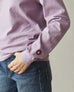 Women's Vintage Crew Long Sleeve Tee - Washed Very Grape